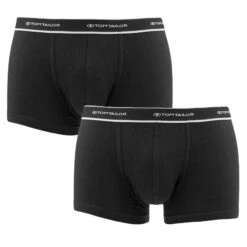 TOM TAILOR 2-pack Boxers Basic Zwart