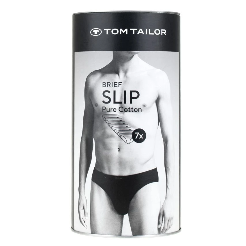 TOM TAILOR 7-pack Herenslips Texas Basic Zwart 2 TOM TAILOR 7-pack Herenslips Texas Basic Zwart - Afbeelding 2