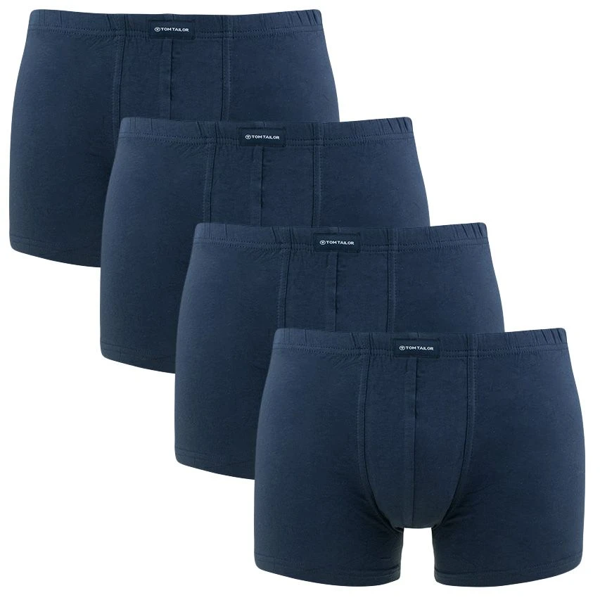 TOM TAILOR 4-pack Boxers Blauw 1 TOM TAILOR 4-pack Boxers Blauw