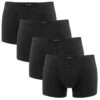 TOM TAILOR 4-pack Boxers Zwart