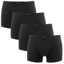 TOM TAILOR 4-pack Boxers Zwart