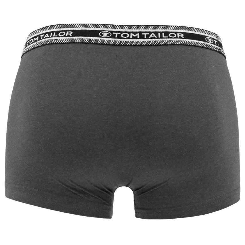TOM TAILOR 5-pack Trunks Zwart & Grijs 7 TOM TAILOR 5-pack Trunks Zwart & Grijs - Afbeelding 7