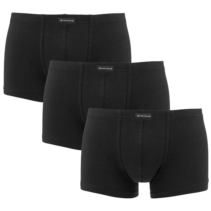 TOM TAILOR 3-pack Boxer Trunks Zwart 1 TOM TAILOR 3-pack Boxer Trunks Zwart