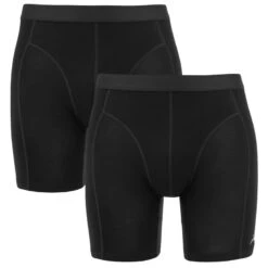 Ten Cate Basic 2-pack Bamboe Long Boxers Zwart