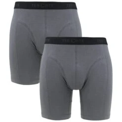 Ten Cate Basics 2-pack Bamboe Long Boxers Grijs