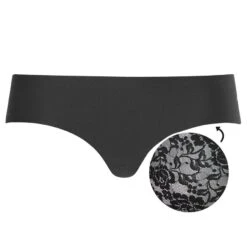 Ten Cate Dames Secrets Microfiber Brazilian Kant Zwart