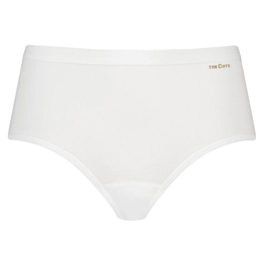 Ten Cate Dames Basics 2-pack Midi Slips Wit 3 Ten Cate Dames Basics 2-pack Midi Slips Wit - Afbeelding 3