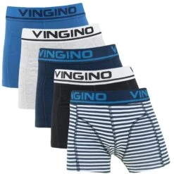 Vingino Jongens 5-pack Boxers Basic Stripe Multi