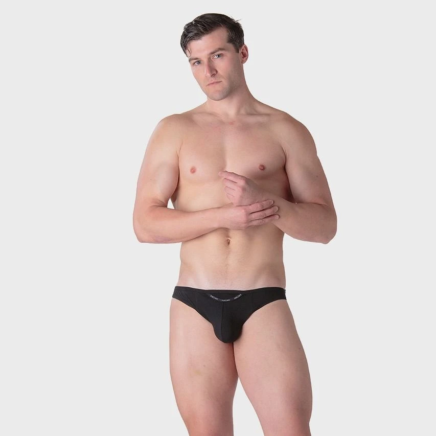 WOH Heren Minislip Sexy Fun Zwart 2 WOH Heren Minislip Sexy Fun Zwart - Afbeelding 2