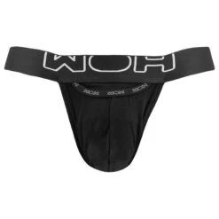 WOH Heren Tanga Slip Sexy Fun Zwart