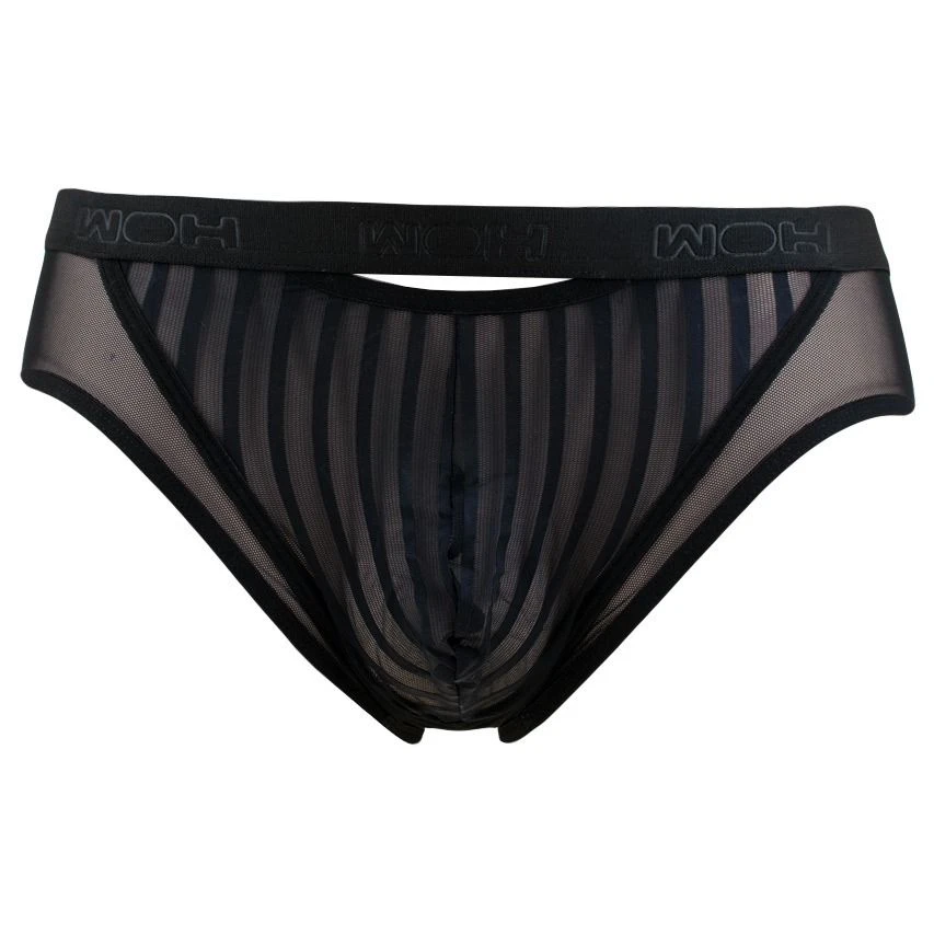 WOH Microfiber Herenslip Personal Allure Mesh Zwart 1 WOH Microfiber Herenslip Personal Allure Mesh Zwart