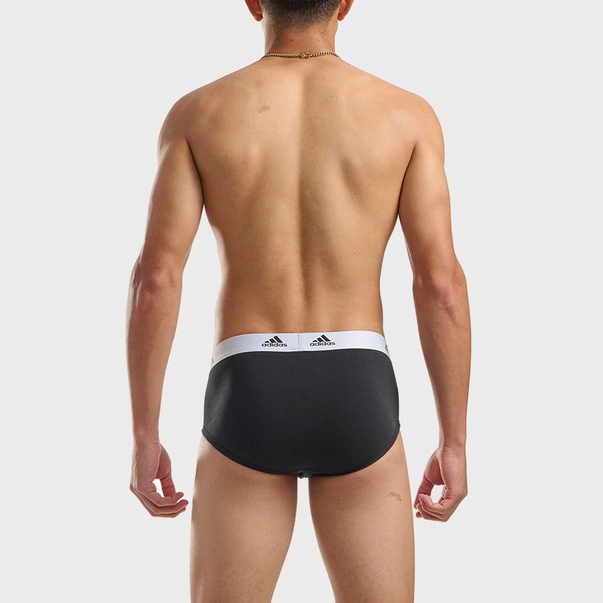 Adidas 3-pack Herenslips Active Flex Combi Zwart 3 Adidas 3-pack Herenslips Active Flex Combi Zwart - Afbeelding 3