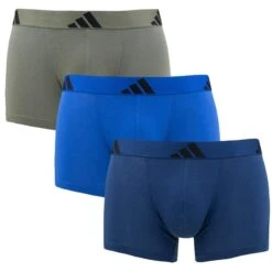 Adidas Active Flex 3-pack Boxers Basic Blauw & Groen
