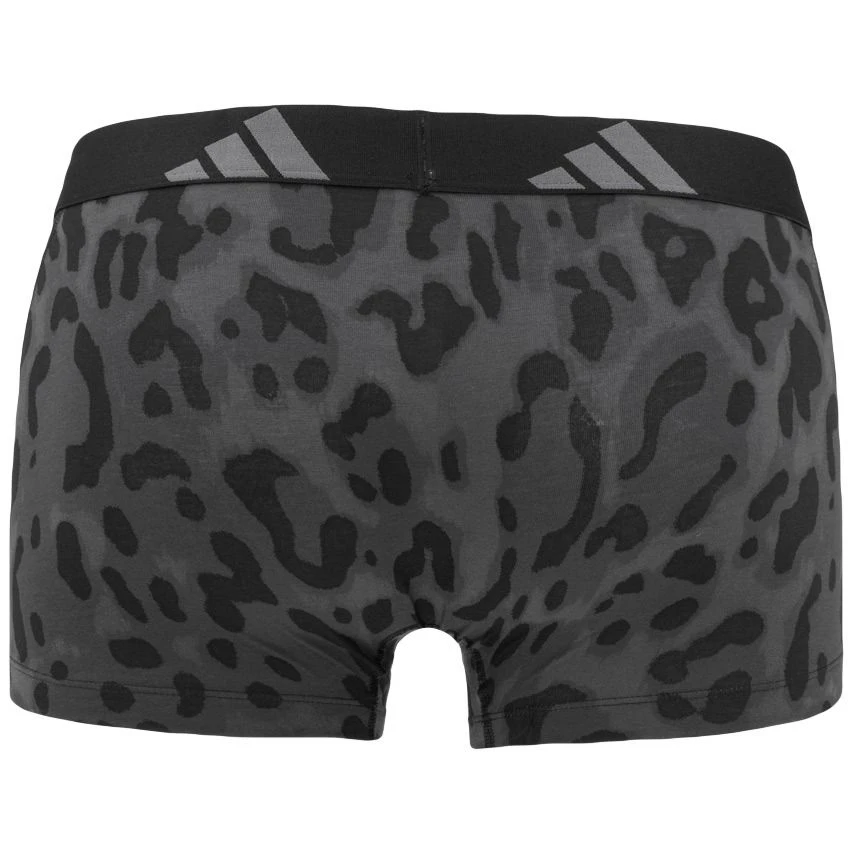 Adidas Active Flex 3-pack Boxers Basic Animal Zwart & Grijs 5 Adidas Active Flex 3-pack Boxers Basic Animal Zwart & Grijs - Afbeelding 5