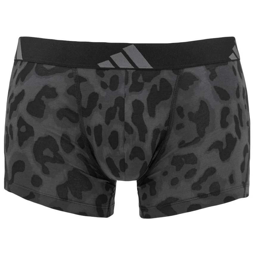 Adidas Active Flex 3-pack Boxers Basic Animal Zwart & Grijs 4 Adidas Active Flex 3-pack Boxers Basic Animal Zwart & Grijs - Afbeelding 4