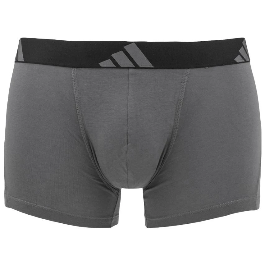 Adidas Active Flex 3-pack Boxers Basic Animal Zwart & Grijs 8 Adidas Active Flex 3-pack Boxers Basic Animal Zwart & Grijs - Afbeelding 8