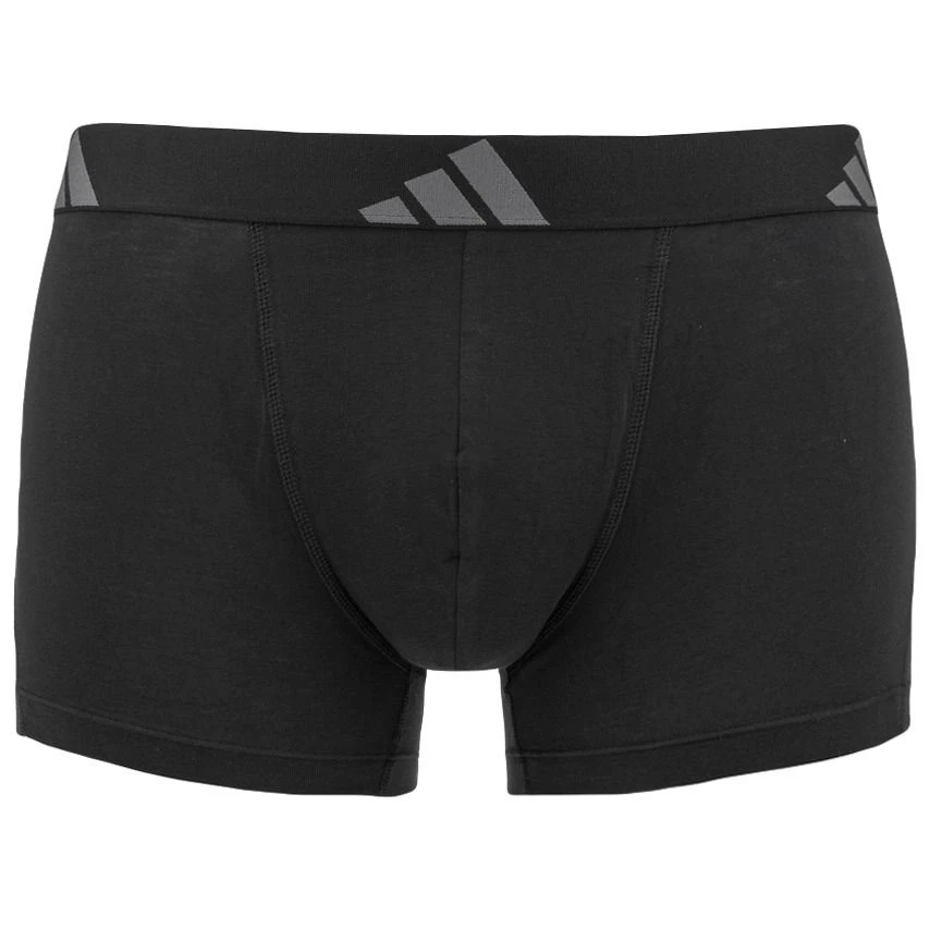Adidas Active Flex 3-pack Boxers Basic Animal Zwart & Grijs 6 Adidas Active Flex 3-pack Boxers Basic Animal Zwart & Grijs - Afbeelding 6