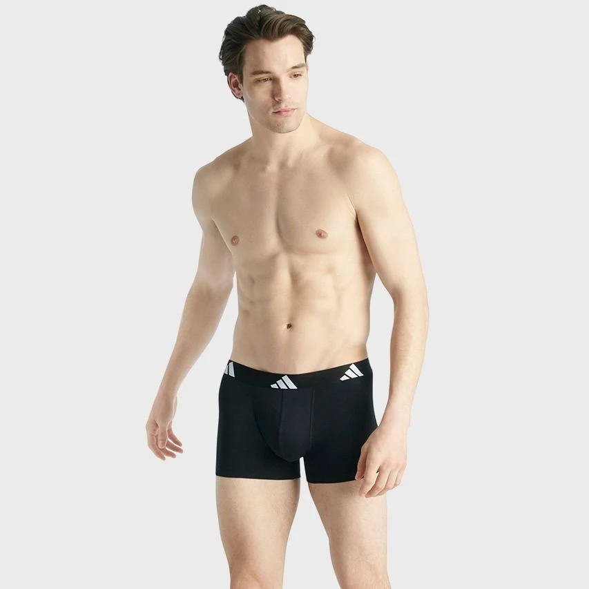 Adidas Active Flex 3-pack Boxers Basic Zwart II 2 Adidas Active Flex 3-pack Boxers Basic Zwart II - Afbeelding 2