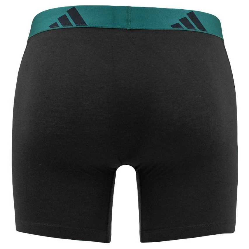 Adidas Active Flex 3-pack Long Boxers Combi Zwart & Blauw 3 Adidas Active Flex 3-pack Long Boxers Combi Zwart & Blauw - Afbeelding 3