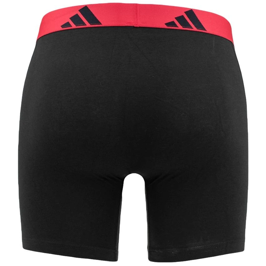 Adidas Active Flex 3-pack Long Boxers Combi Zwart & Blauw 5 Adidas Active Flex 3-pack Long Boxers Combi Zwart & Blauw - Afbeelding 5