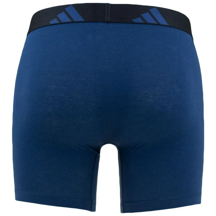 Adidas Active Flex 3-pack Long Boxers Combi Zwart & Blauw 8 Adidas Active Flex 3-pack Long Boxers Combi Zwart & Blauw - Afbeelding 8