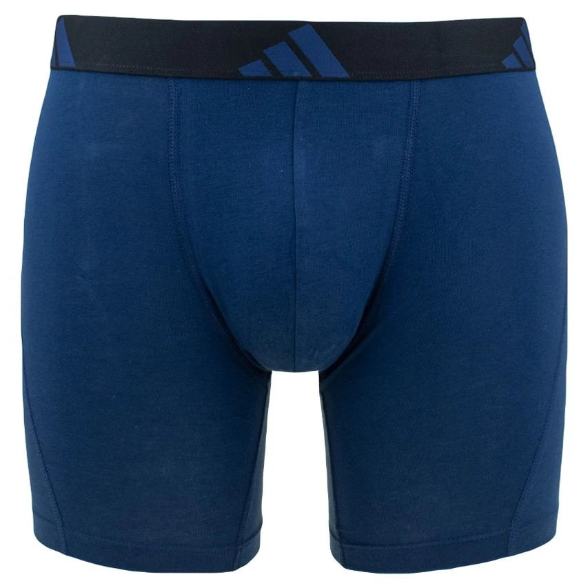 Adidas Active Flex 3-pack Long Boxers Combi Zwart & Blauw 6 Adidas Active Flex 3-pack Long Boxers Combi Zwart & Blauw - Afbeelding 6