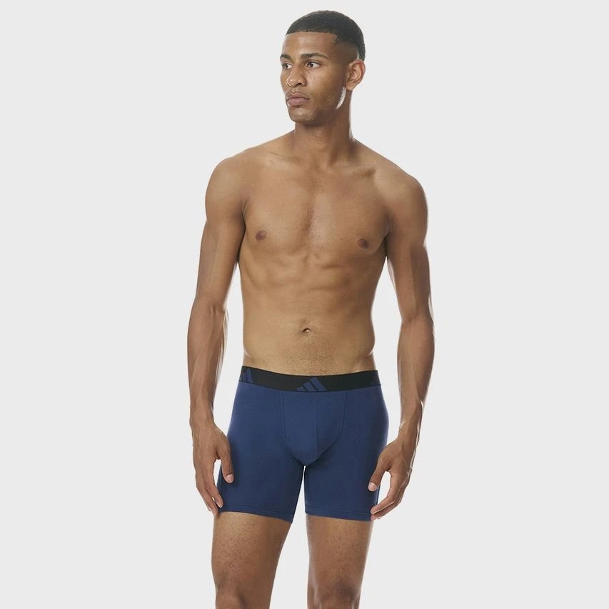 Adidas Active Flex 3-pack Long Boxers Combi Zwart & Blauw 7 Adidas Active Flex 3-pack Long Boxers Combi Zwart & Blauw - Afbeelding 7