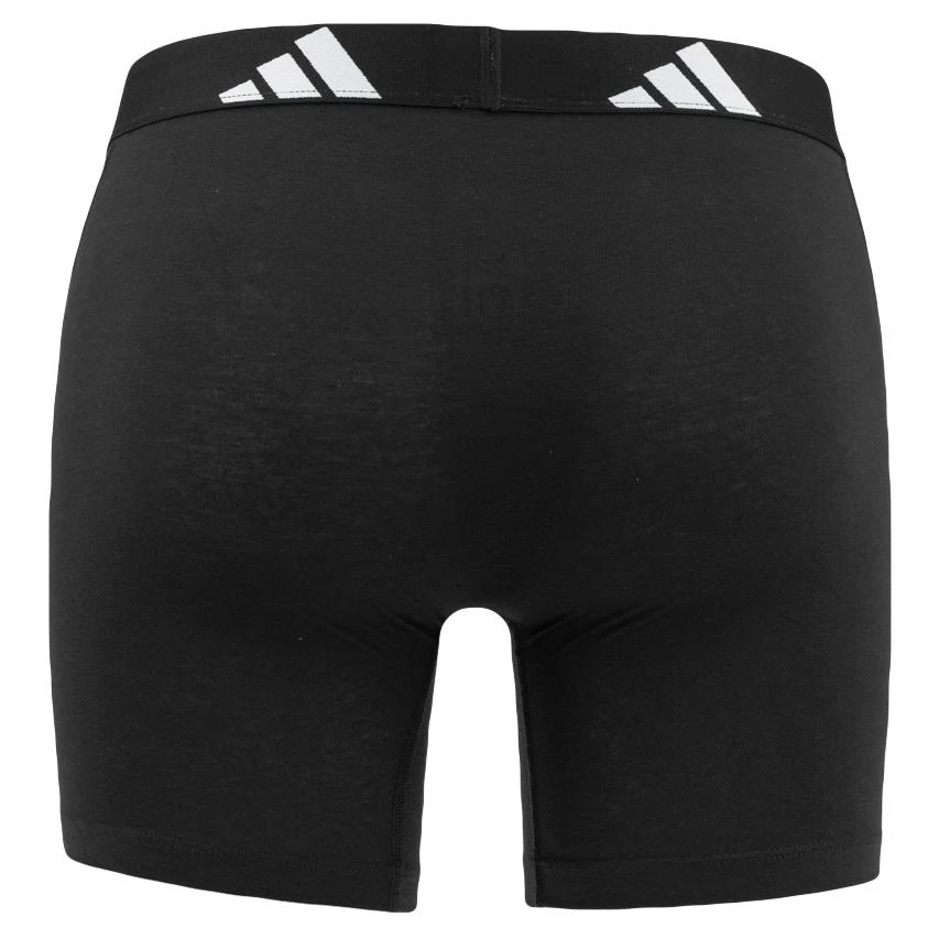 Adidas Active Flex 3-pack Long Boxers Zwart II 4 Adidas Active Flex 3-pack Long Boxers Zwart II - Afbeelding 4