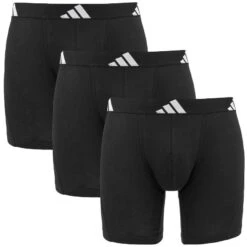 Adidas Active Flex 3-pack Long Boxers Zwart II