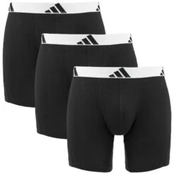 Adidas Active Flex 3-pack Long Boxers Zwart