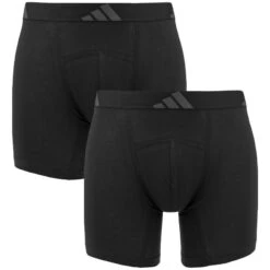 Adidas Active Flex 2-pack Long Boxers Zwart