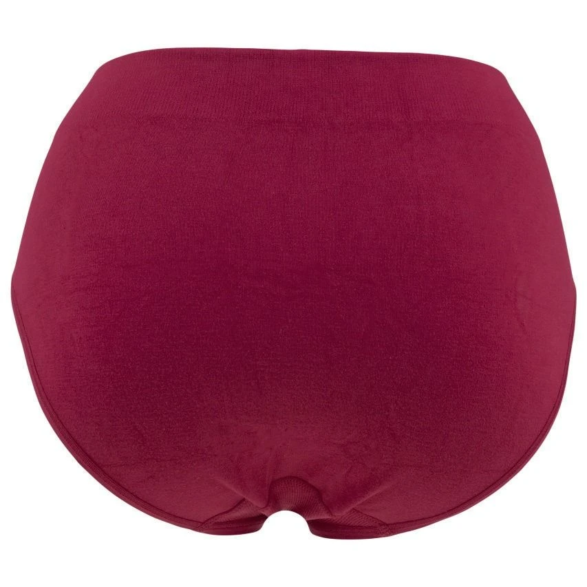 Bamboo Basics Dames 3-pack Slips Belle Burgundy Rood 3 Bamboo Basics Dames 3-pack Slips Belle Burgundy Rood - Afbeelding 3