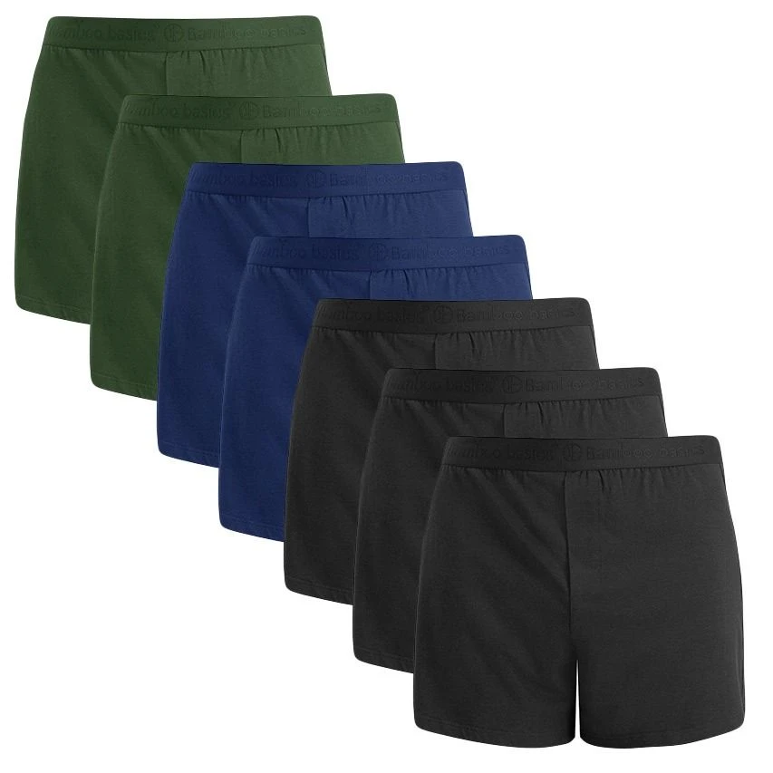 Bamboo Basics 7-pack Wijde Boxershorts Kay Multi 1 Bamboo Basics 7-pack Wijde Boxershorts Kay Multi