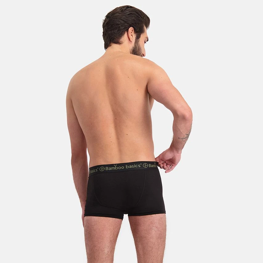 Bamboo Basics 3-pack Boxers Liam Zwart 4 Bamboo Basics 3-pack Boxers Liam Zwart - Afbeelding 4
