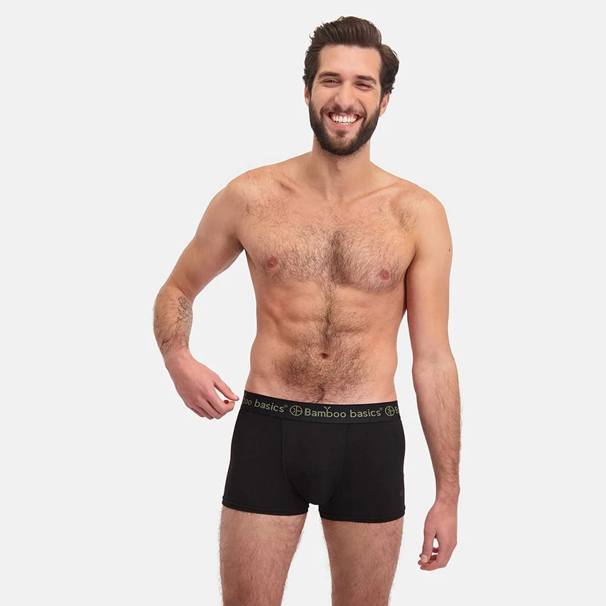 Bamboo Basics 3-pack Boxers Liam Zwart 2 Bamboo Basics 3-pack Boxers Liam Zwart - Afbeelding 2