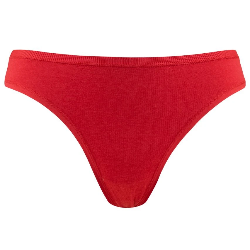 Bamboo Basics Dames 3-pack Strings Lola Rood 2 Bamboo Basics Dames 3-pack Strings Lola Rood - Afbeelding 2