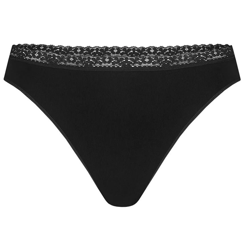 Bamboo Basics Dames 3-pack Slips Lucy Zwart 2 Bamboo Basics Dames 3-pack Slips Lucy Zwart - Afbeelding 2