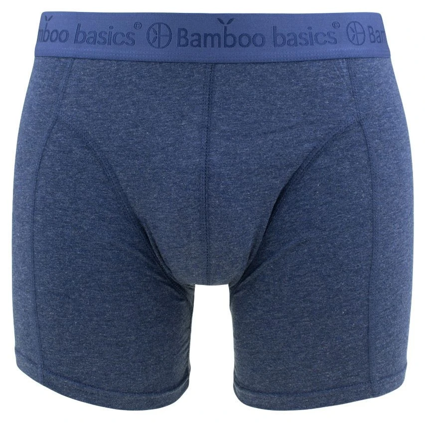 Bamboo Basics 3-pack Boxers Rico Grijs & Blauw 2 Bamboo Basics 3-pack Boxers Rico Grijs & Blauw - Afbeelding 2
