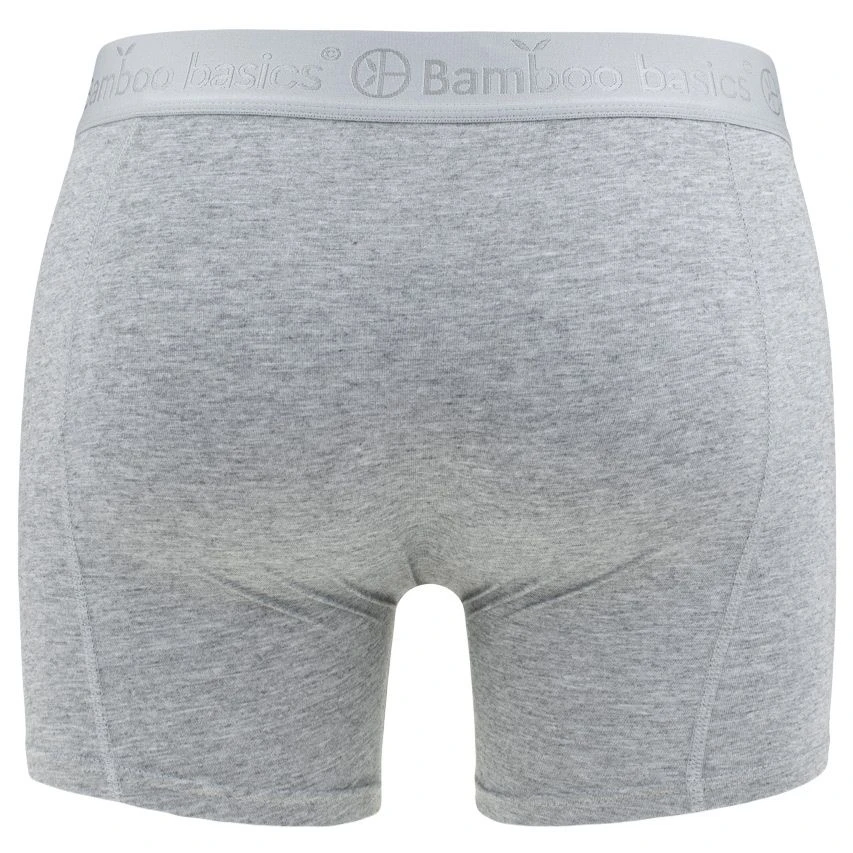 Bamboo Basics 3-pack Boxers Rico Grijs & Blauw 7 Bamboo Basics 3-pack Boxers Rico Grijs & Blauw - Afbeelding 7