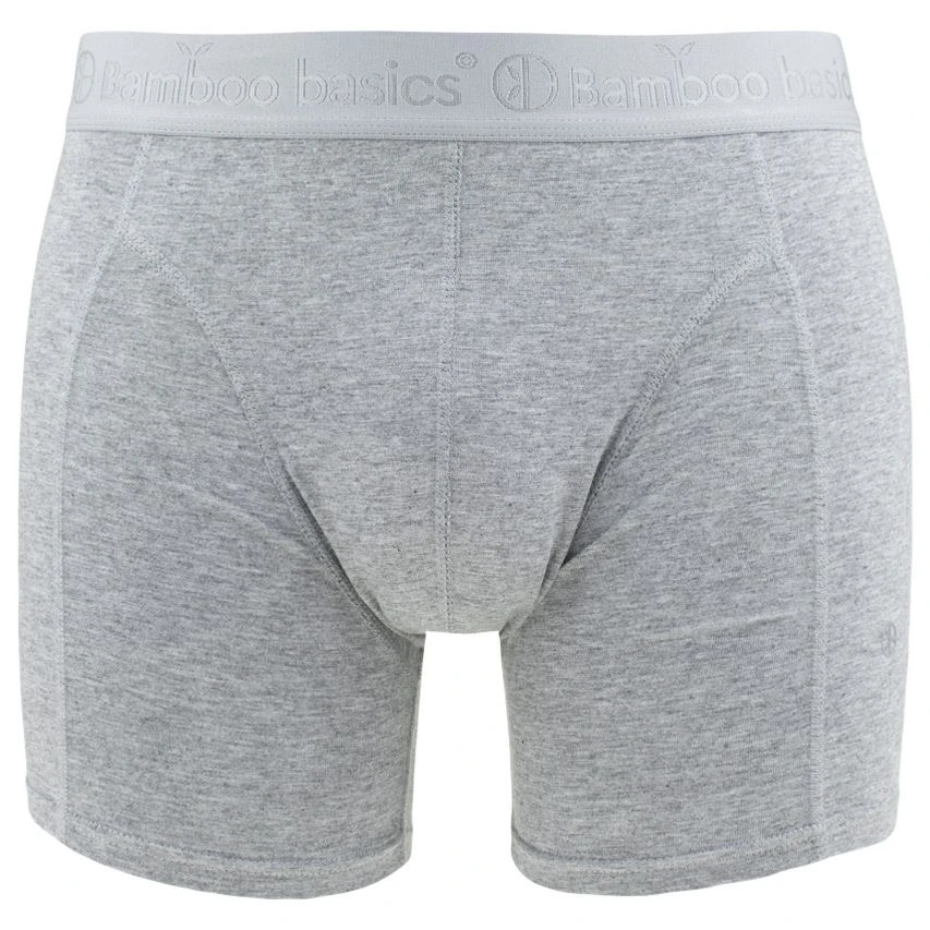 Bamboo Basics 3-pack Boxers Rico Grijs & Blauw 6 Bamboo Basics 3-pack Boxers Rico Grijs & Blauw - Afbeelding 6