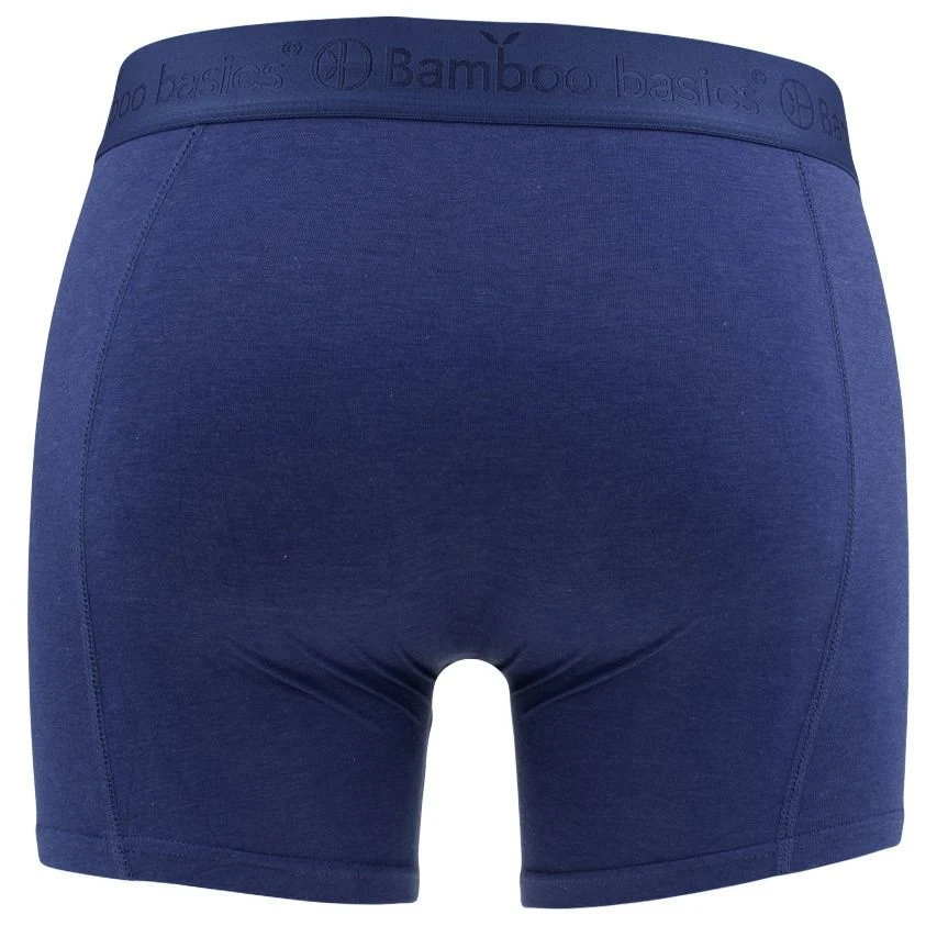 Bamboo Basics 12-pack Boxers Rico Blauw & Zwart 5 Bamboo Basics 12-pack Boxers Rico Blauw & Zwart - Afbeelding 5