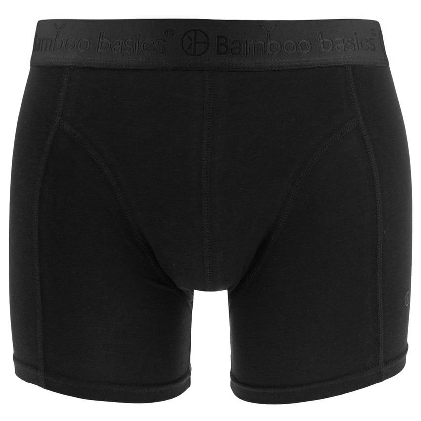 Bamboo Basics 12-pack Boxers Rico Blauw & Zwart 2 Bamboo Basics 12-pack Boxers Rico Blauw & Zwart - Afbeelding 2