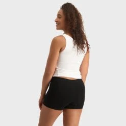 Bamboo Basics Dames 2-pack Boxershorts Selena Seamless Zwart 7 Bamboo Basics Dames 2-pack Boxershorts Selena Seamless Zwart -Boxers Ondergoed Winkel aHR0cHM6Ly93d3cuYm94ZXJzLm5sL21lZGlhL2NhdGFsb2cvcHJvZHVjdC9iL2EvYmFtYm9vLWJhc2ljc19zZWxlbmEtMDAxXzQuanBnP3N0b3JlPWJveGVyc19ubCZpbWFnZS10eXBlPWltYWdl