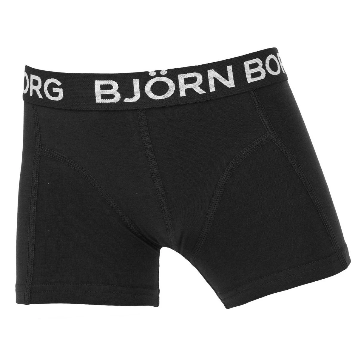 BJØRN BORG Björn Borg Jongens Cotton Stretch 7-pack Boxers Zwart 2 BJØRN BORG Björn Borg Jongens Cotton Stretch 7-pack Boxers Zwart - Afbeelding 2