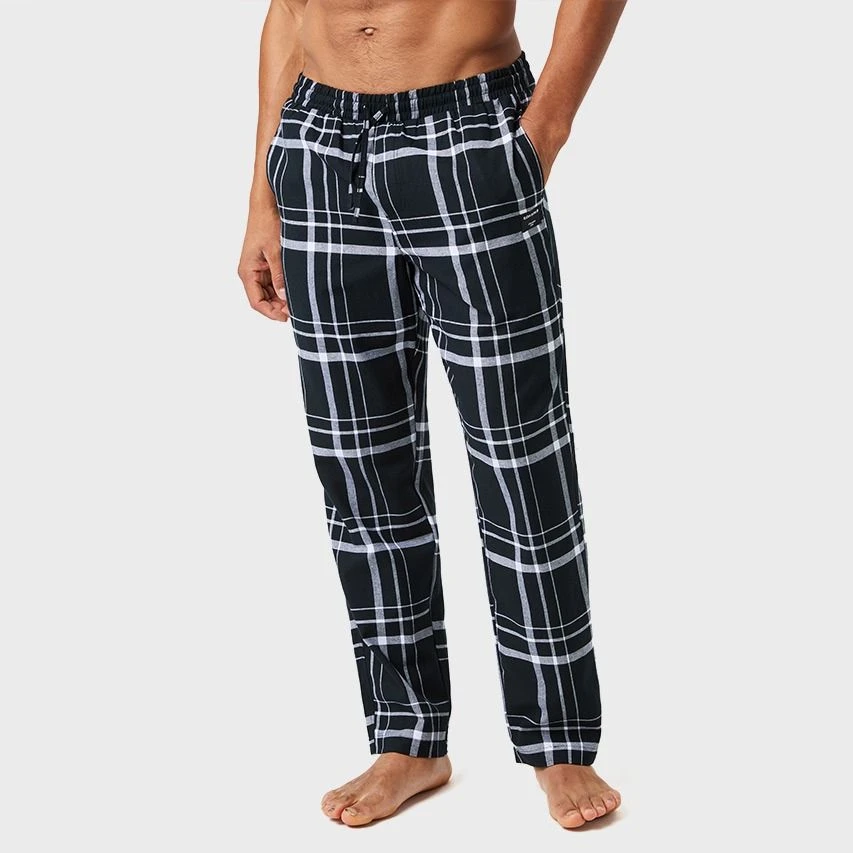 BJØRN BORG Björn Borg Core Flannel Pyjamabroek Lumber Check Zwart 2 BJØRN BORG Björn Borg Core Flannel Pyjamabroek Lumber Check Zwart - Afbeelding 2