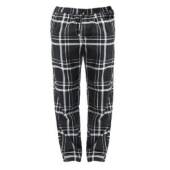 BJØRN BORG Björn Borg Core Flannel Pyjamabroek Lumber Check Zwart