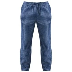 BJØRN BORG Björn Borg Core Flannel Pyjamabroek Lumber Check Blauw