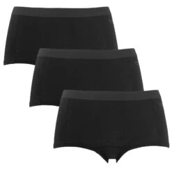 BJØRN BORG Björn Borg Dames Premium Cotton Stretch 3-pack Mini Boxershorts Basic Zwart