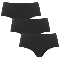 BJØRN BORG Björn Borg Dames Performance 3-pack Microfiber Hipsters Basic Zwart II