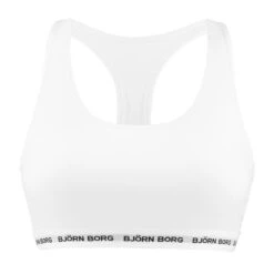 BJØRN BORG Björn Borg Dames Bralette Logo Wit